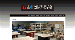 Desktop Screenshot of michiganartcenter.com